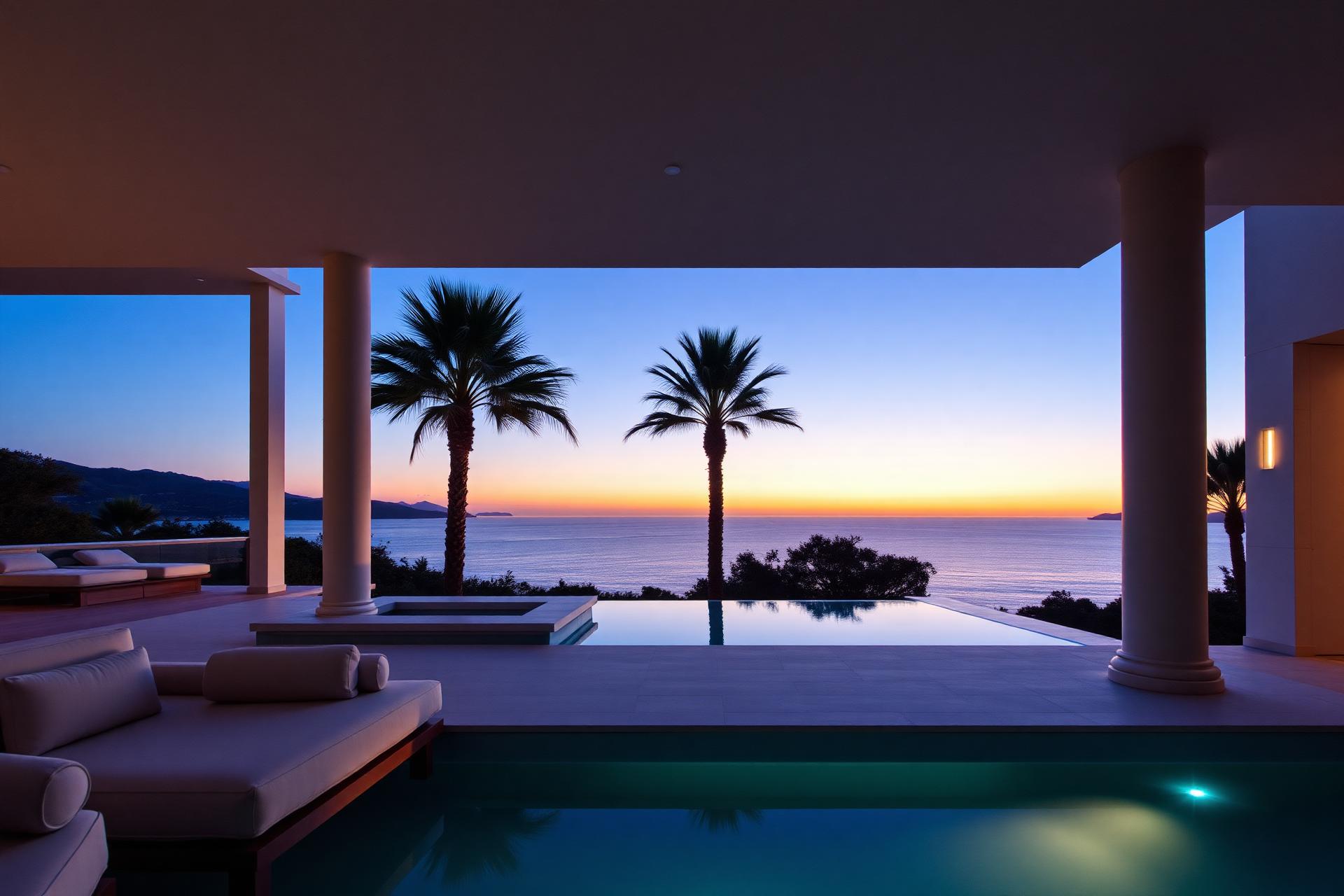 Villa de lujo con vistas al mar Mediterráneo